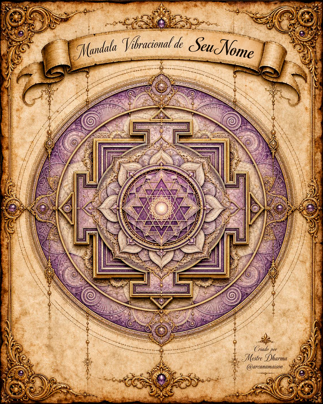 Mandala Vibracional de Fabio